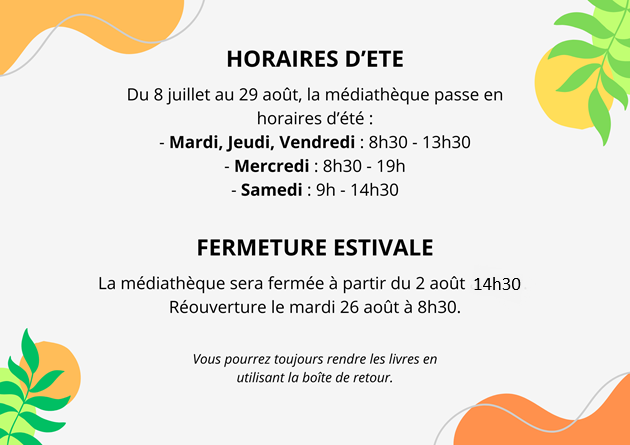 Horaire ete